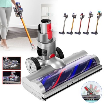 ELEKTRYCZNA SZCZOTKA Z DIODAMI LED KOMPATYBILNA DLA DYSON V7 V8 V10 V11 V15