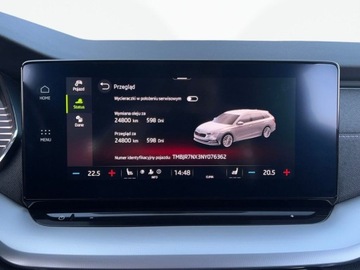 Skoda Octavia IV Liftback 1.5 TSI EVO 150KM 2022 Skoda Octavia 1.5TSI 150KM Style SalonPL SerwisASO Acc Virtual Matrix Kess, zdjęcie 31