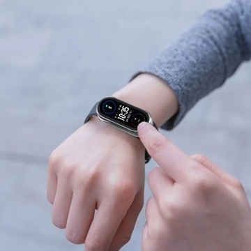 НАКЛАДКА НА КОРПУС + СТЕКЛО ДЛЯ XIAOMI MI SMART BAND 9 / NFC - УДАРОПРОЧНОСТЬ 360