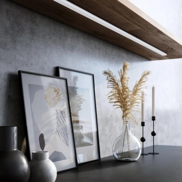 Алюминиевый профиль для светодиодных лент длиной 2 м, покрытие Inspire Leroy Merlin молочного цвета