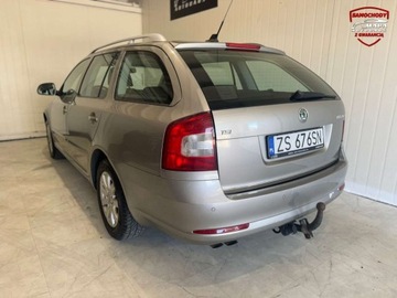 Skoda Octavia II Kombi 1.4 TSI 122KM 2009 Skoda Octavia Rej PL DSG Klimatronic Szyberdach Grzane fotele Hak Serwis G, zdjęcie 5