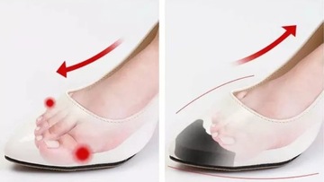 PIANKOWE WYPEŁNIACZE wkładki na bolące palce do za dużych butów szpilki