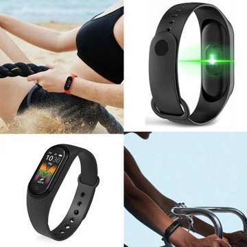 SMARTBAND OPASKA PULSOMETR SMARTWATCH + PASEK