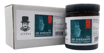 ZOKE Dr Alcheo Żel ze Srebrem Srebro Koloidalne CZDA 100PPM 180ml