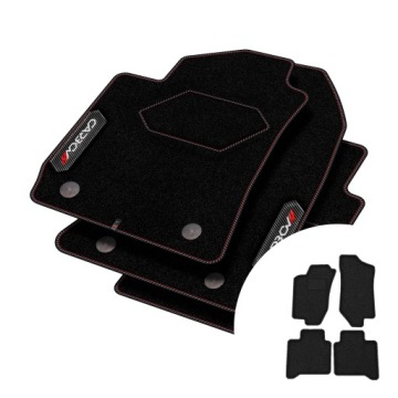 Velurové koberce Carbon pro Alfa Romeo 145 1994-2000