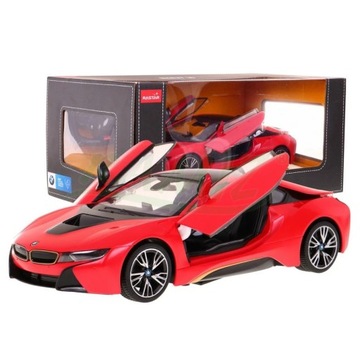 SAMOCHÓD ZDALNIE STEROWANY AUTO RASTAR RC BMW i8 drzwi na pilota PREZENT