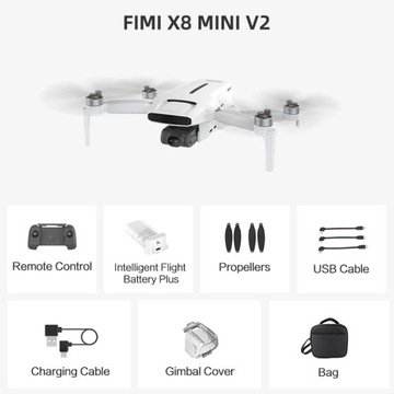 FIMI X8 MINI профессиональная 3-осевая камера для дрона с подвесом, WIFI и