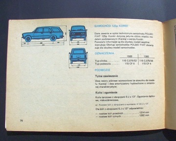 ПОЛЬСКИЙ FIAT 125p (1981) - инструкция по эксплуатации