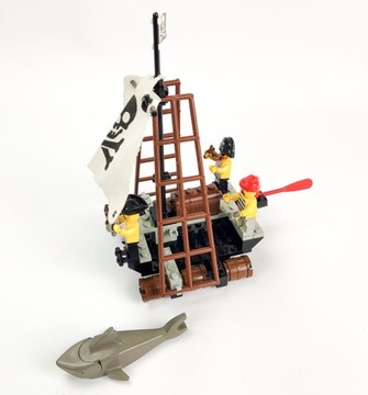 LEGO System Pirates Piraci 6261 Piracka tratwa z kapitanem Raft Raiders