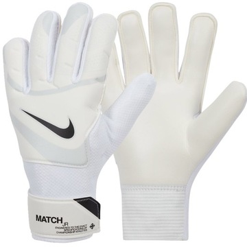 rękawice nike gk match jr fj4864-100 - r. 6