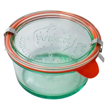 Słoik Mold 450 ml z pokrywą, uszczelką i 2 zapinka