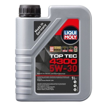 Olej silnikowy LIQUI MOLY 2323 Top Tec 4300 5/30 1L