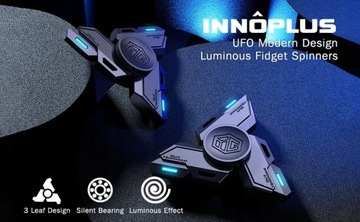 Светящийся спиннер с 3 листьями Desgin Fidget Spinner