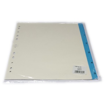 PRZEKŁADKI DO SEGREGATOROW A4 (1- 5), niebieski