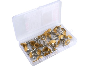 Проволочные щетки для мини-болгарки, 45 шт.