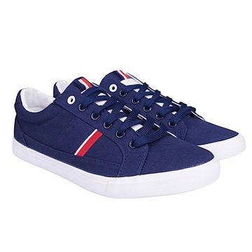 Lekkie tenisówki męskie trampki Badoxx navy 45