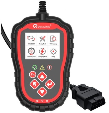 Diagnostyczny Tester OBD2 PL Menu Interfejs OBDII ELM327 Skaner Błędów PRO
