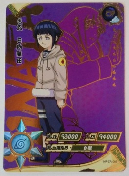 Karta Naruto TCG Kayou Hinata Hyuga - NR-ZR-007