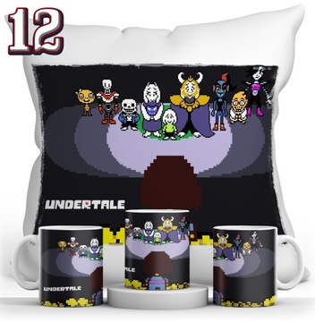 НАБОР UNDERTALE КРУЖКА + ПОДУШКА + ИМЯ