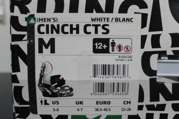 Крепление для сноуборда K2 CINCH CTS, размер M [W21]