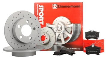 Tarcze Klocki ZIMMERMANN BMW X3 G01, X4 G02 345mm