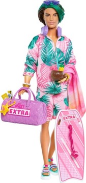 Кукла Barbie Extra Fly с дорожной одеждой и аксессуарами на тему сна.