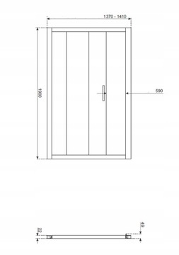 Слив для ванны Новотерм EMP SWCZ, черный