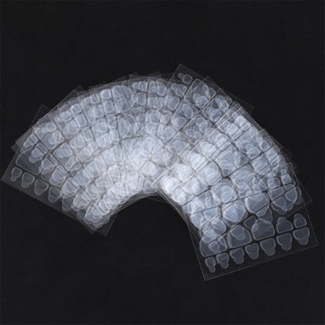 Наклейки для ногтей с искусственными ногтями Двойной желейный клей