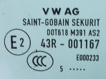 SKLO (OKNO) BOČNÍ DVEŘE PRAVÝ PŘEDNÍ SEAT TOLEDO IV SKODA RAPID AS2 2015