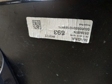 NÁRAZNÍK MASKA MŘÍŽKA CHRÓM OPEL INSIGNIA B 6 PDC