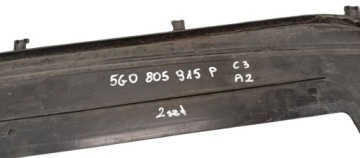 VW GOLF VII LIFT R-LINE SPOILER DOKŁADKA ZDERZAKA PRZEDNIA PRZÓD 5G0805915P