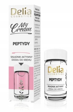 AMPUŁKA PEPTYDY SERUM DO KREMU NA ZMARSZCZKI DELIA COSMETICS MY CREAM
