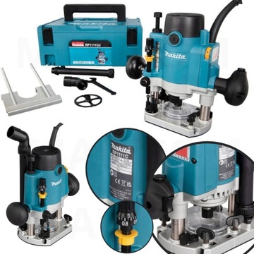 Frezarka górno wrzecionowa Makita 1100 W WALIZKA górnowrzecionowa RP1111CJ