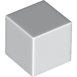 Lego Nowy Minecraft Głowa biała White 19729