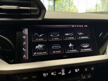 Audi A3 8Y Sportback 1.5 35 TFSI 150KM 2023 Audi A3 Sportback 35 TFSI mHEV S tronic Ambiente Podgrzewane fotele Car, zdjęcie 23