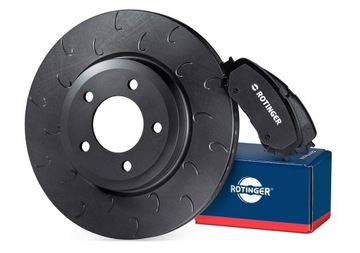 ROTINGER TARCZE RT 22021-GL T9 + KLOCKI RT 1PD33120