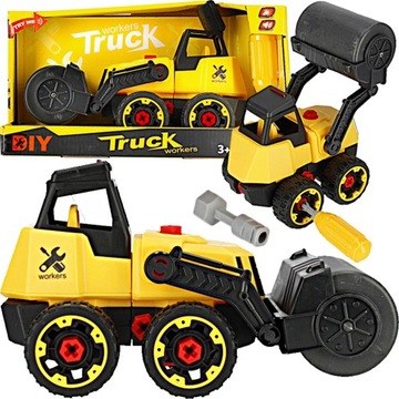 AUTO CIĘŻAROWE BUDOWLANE WALEC DO SKRĘCANIA