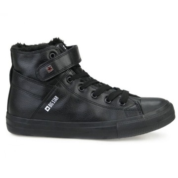 КРОССОВКИ МУЖСКИЕ BIG STAR, ВЫСОКИЕ, УТЕПЛЕННЫЕ С МЕХОМ