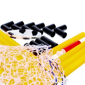 ПОРТАТИВНЫЕ ФУТБОЛЬНЫЕ ВОРОТА МАЛЕНЬКИЙ ФУТБОЛИСТ МЯЧИ ВОРОТ НАСОС