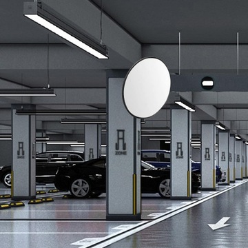 Выпуклое зеркало Парковочное зеркало 30 см снаружи