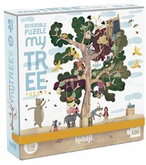 AB33 Puzzle Londji 100el. kieszonkow dla dzieci 6+