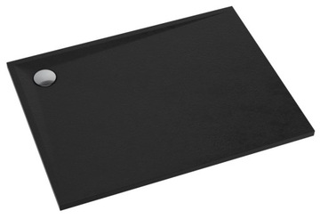 Schedpol Libra brodzik prostokątny 80x120 czarny