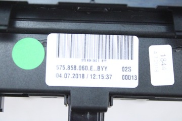 PANEL KLIMATIZACE CUPRA ATECA 5F0907044AL