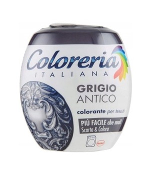 Coloreria barwnik do tkanin ubrań kol Szary 350 g