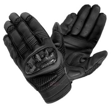 Rękawice Skórzane Rebelhorn GAP II Lady Black XS