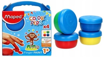 Пальчиковые краски для детей Maped