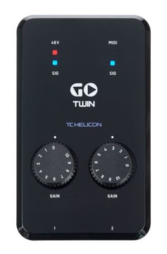 Аудио/MIDI-интерфейс TC Helicon Go Twin