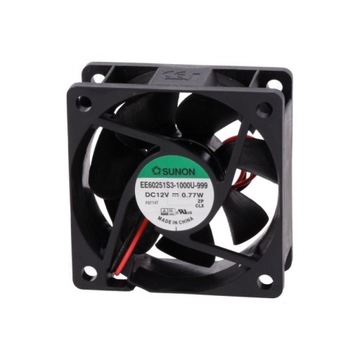Wentylator 12V DC 60x60x25mm EE60251S3-999-A SUNON