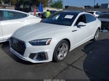 Audi A5 F5 2022 Audi a5 PREMIUM PLUS 45 TFSI S LINE QUATTRO S TRONIC 2022, od ubezpieczalni, zdjęcie 1
