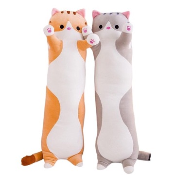 ПЛЮШЕВАЯ ИГРУШКА-МАСКОТ ДЛИННАЯ КОШКА ОБНИМАЕТСЯ ПЛЮШЕВАЯ ИГРУШКА ПОДУШКА БОЛЬШАЯ КРАСИВАЯ